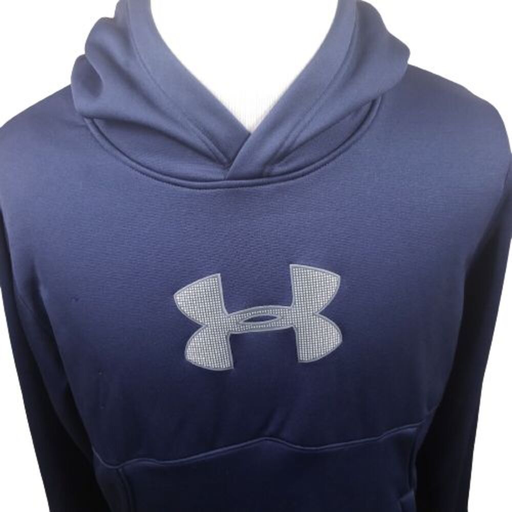Under Armour Hoodie Mens Large Cowl Storm Pullover  Blue  Loose